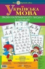 Образцы каллиграфического письма букв и их соединений (таблицы) 