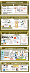 Комплект стендів з медичної допомоги
