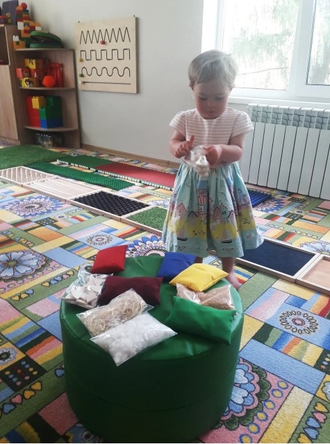 Набір сенсорних мішечків (з методичним посібником)