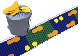 Тактильная массажная дорожка Коврик Гофр
