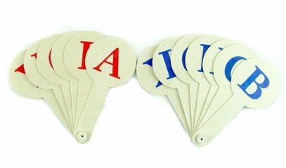 Віяло літер (мова англійська)