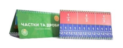 Ученический пособие “Части и дроби”