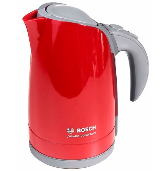 Дитячий чайник Bosch, червоно-сірий