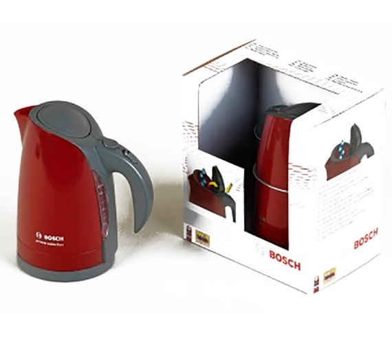 Дитячий чайник Bosch, червоно-сірий