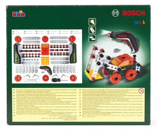 Детский конструктор с шуруповертом Ixolino II Bosch <br> ( 77 элементов)