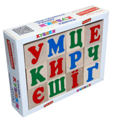 Кубики «Украинская азбука»