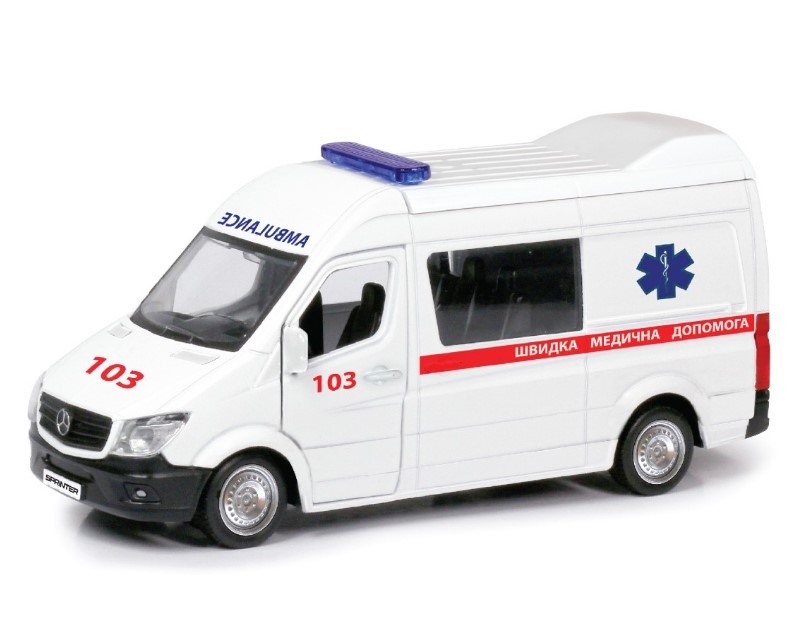 Автомодель  Mercedes Benz Sprinter <br> Швидка допомога 