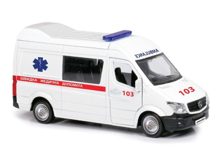 Автомодель  Mercedes Benz Sprinter <br> Швидка допомога 