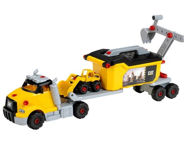 Набір іграшкових вантажівок Klein Cat, 4 в 1