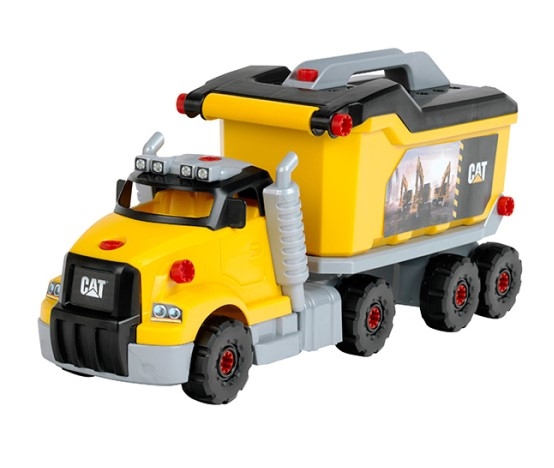 Набір іграшкових вантажівок Klein Cat, 4 в 1