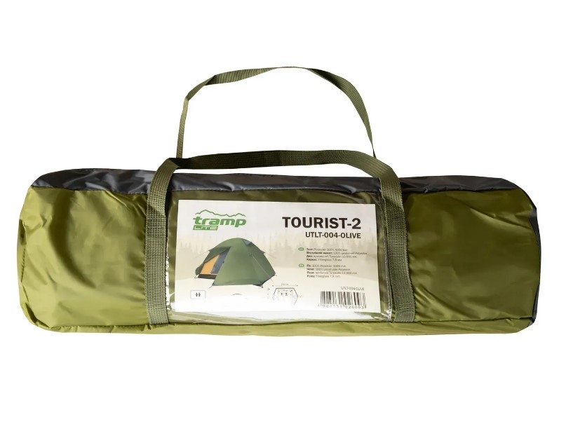 Двухместная палатка Tramp Lite Tourist 2 olive <br> UTLT-004