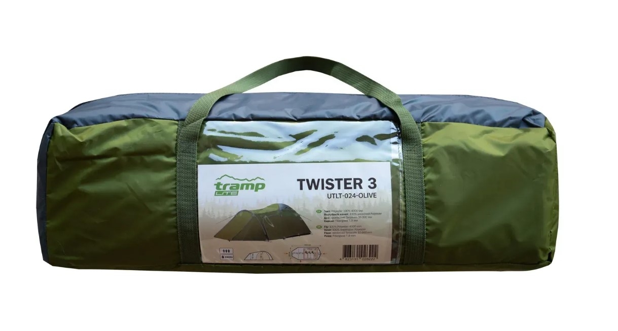 Тримісний туристичний намет <br> Tramp Lite Twister 3